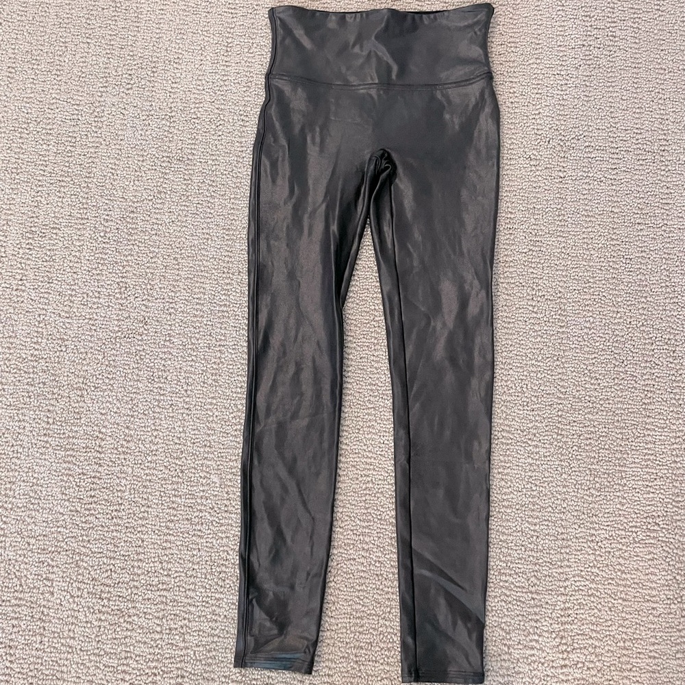 Spanx faux leather leggings